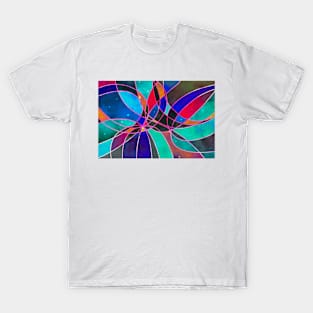 Convergence abstract art T-Shirt